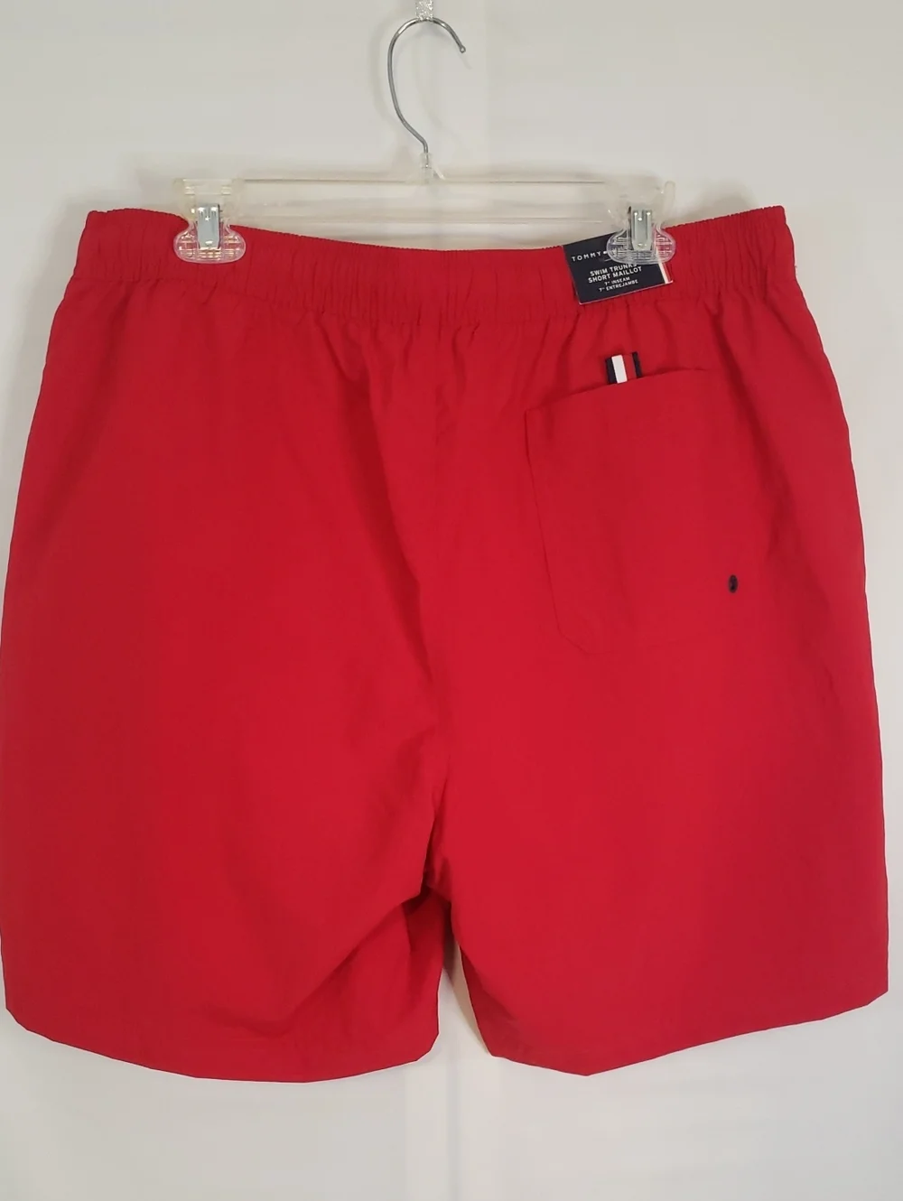 Tommy Hilfiger NWT Classic Red Swim Trunks